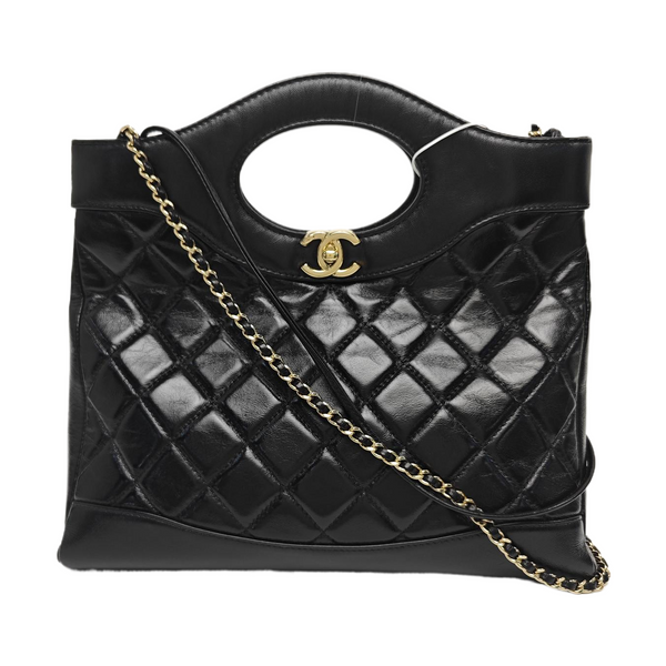 CHANEL 31 Quilted Lambskin Black
