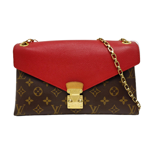 PALLAS BB Monogram Coated Canvas Brown