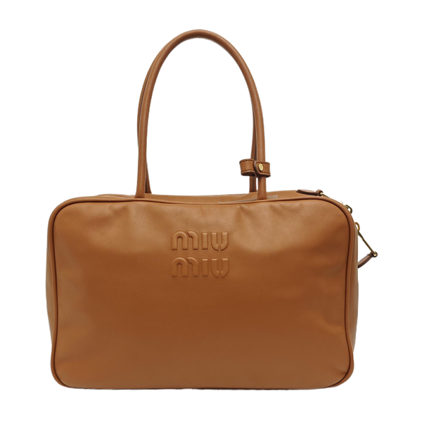 Beau Large Calfskin Brown