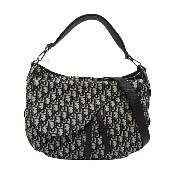 Saddle Oblique Canvas Black