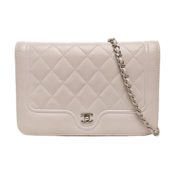 WOC Quilted Calfskin Pink