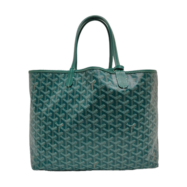 Authenticated pre-owned Saint Louis PM Coated Canvas Green - Tote Bag at Looply