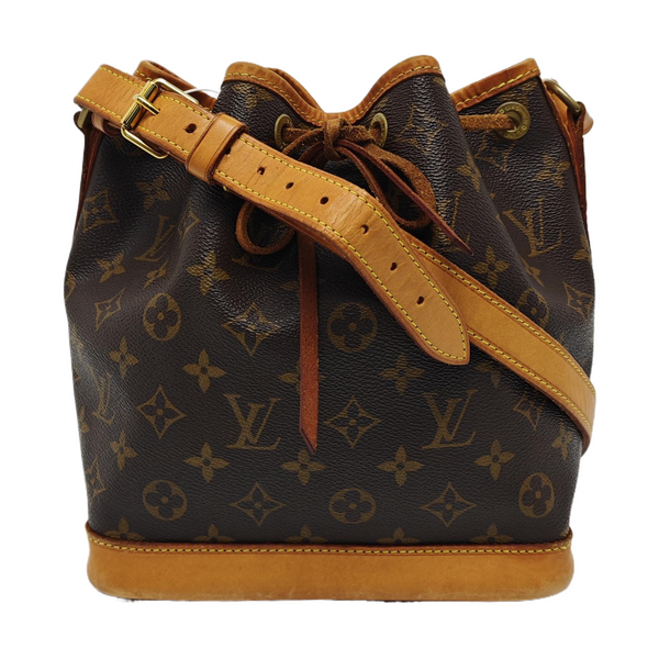 NOÉ BB Monogram Coated Canvas Brown