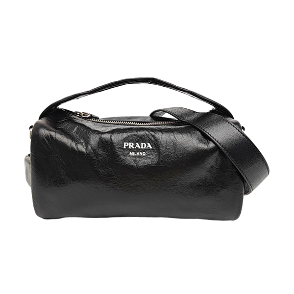 Calfskin Shoulder Bag Black