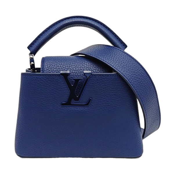 CAPUCINES Mini Calfskin Blue