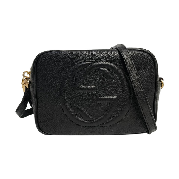 Authenticated pre-owned Soho Small Calfskin Black - Crossbody Bag at Looply