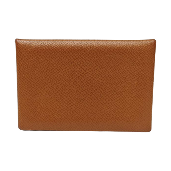Calvi Epsom Brown Card Holder