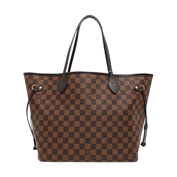 NEVERFULL MM Damier Ebene Coated Canvas Brown