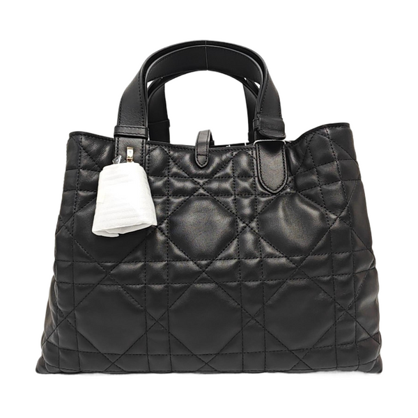 Toujours Medium Cannage Calfskin Black