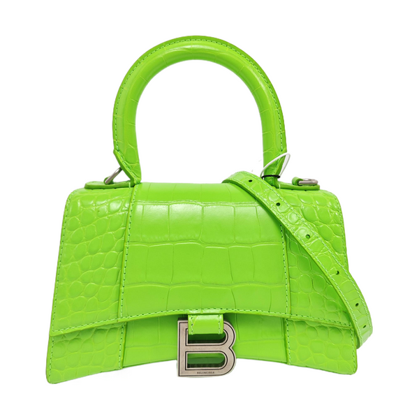 Hourglass XS Calfskin Green