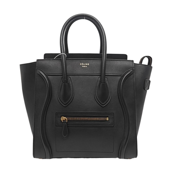 LUGGAGE Micro Calfskin Black