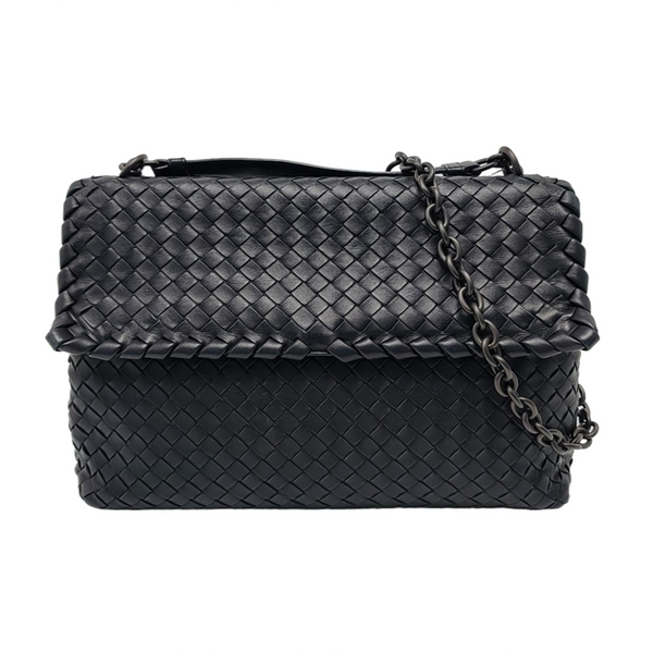 Fold Medium Lambskin Black