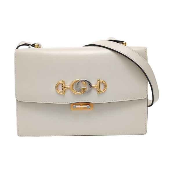 Zumi Small Calfskin White