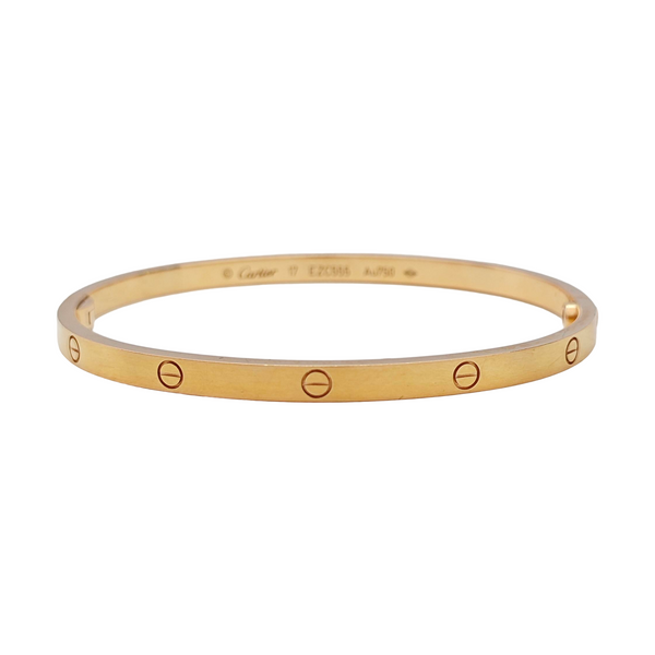 LOVE 18k Rose Gold Bangle