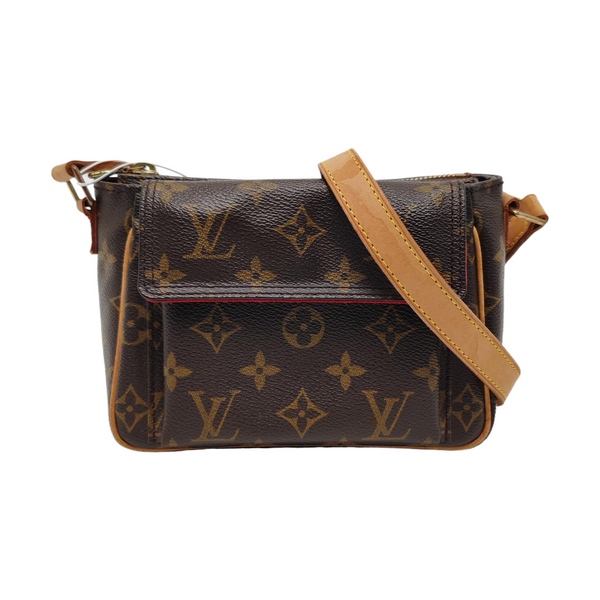 VIVA CITE PM Monogram Coated Canvas Brown
