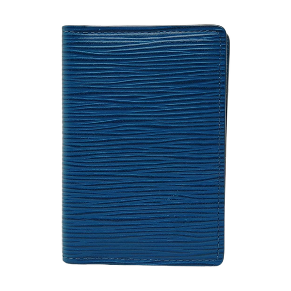 Epi Card Holder Blue