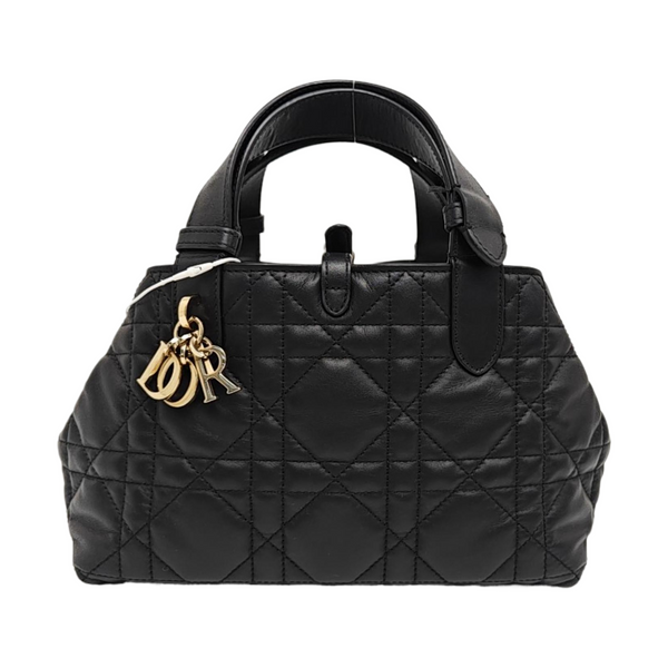 Toujours Small Cannage Calfskin Black