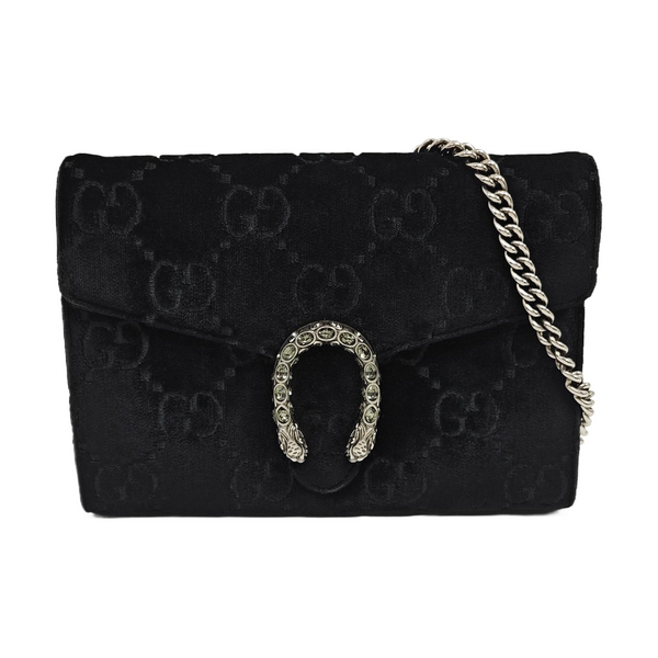 Dionysus Mini Monogram Velvet Black