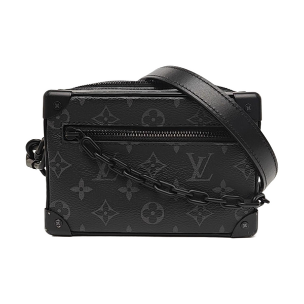 SOFT TRUNK Mini Monogram Coated Canvas Black