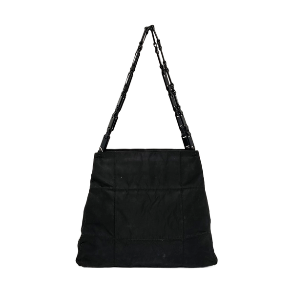Nylon Tote Bag Black