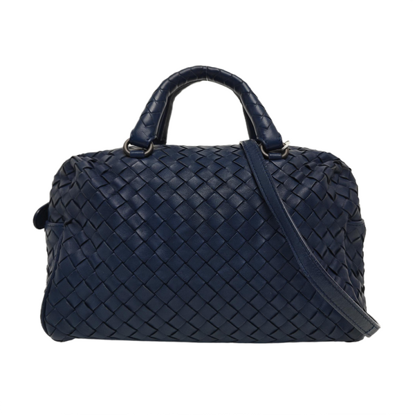 Lambskin Shoulder Bag Blue