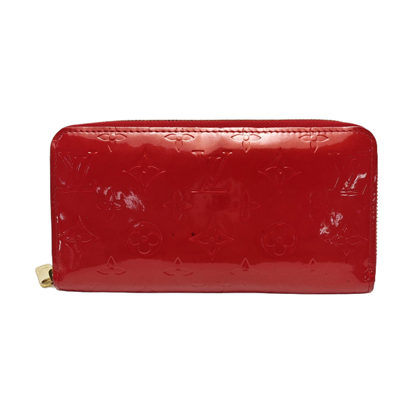 ZIPPY Patent Leather Red Wallet