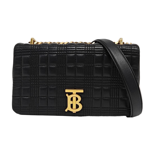 Lola Small Quilted Lambskin Black