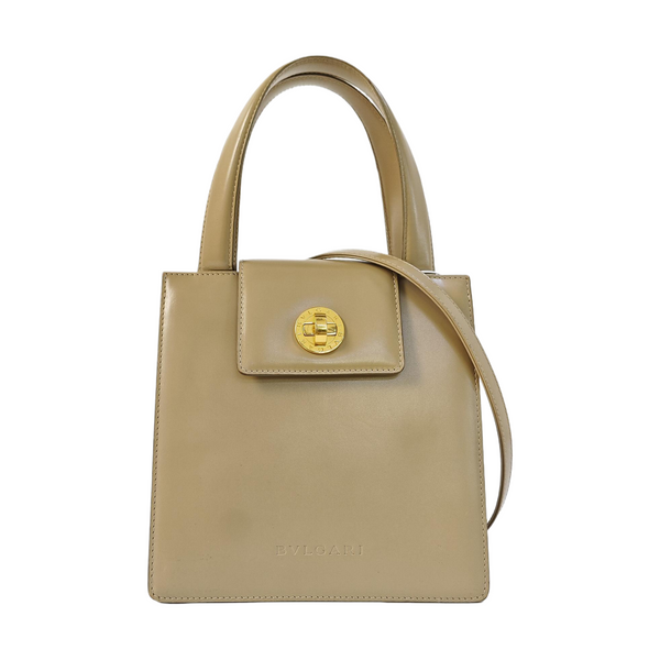 BVLGARI BVLGARI Calfskin Beige