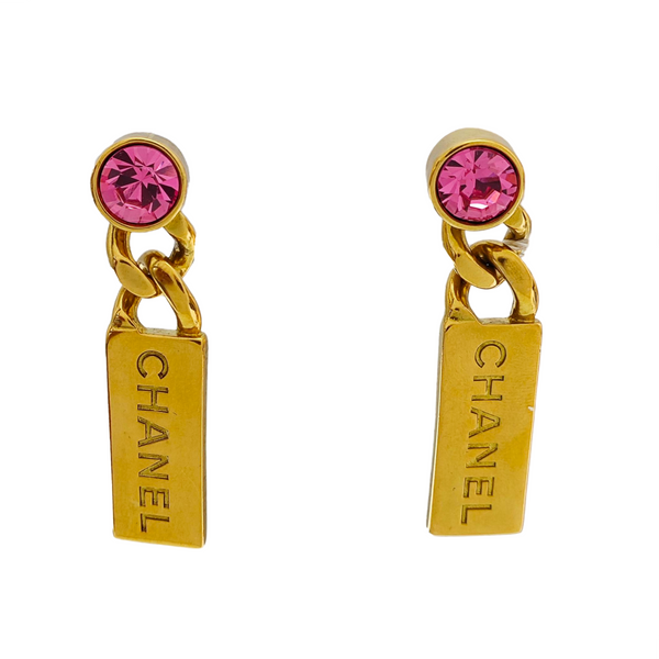 Metal Gold Stud Earrings