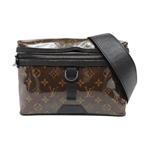 PM Monogram Coated Canvas Brown