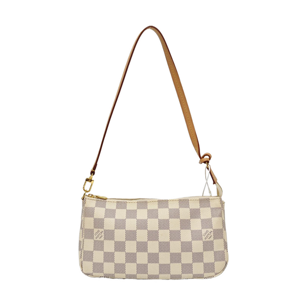 ACCESSOIRES GM Damier Azur Coated Canvas White