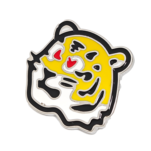Metal Yellow Brooch