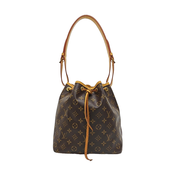 NÉONOÉ PM Monogram Coated Canvas Brown