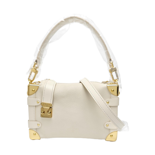 SIDE TRUNK PM Calfskin Beige