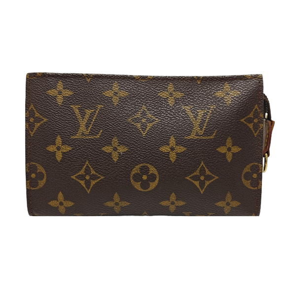 BUCKET Monogram Coated Canvas Brown