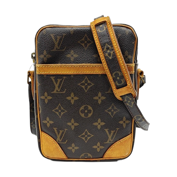 DANUBE Monogram Coated Canvas Brown