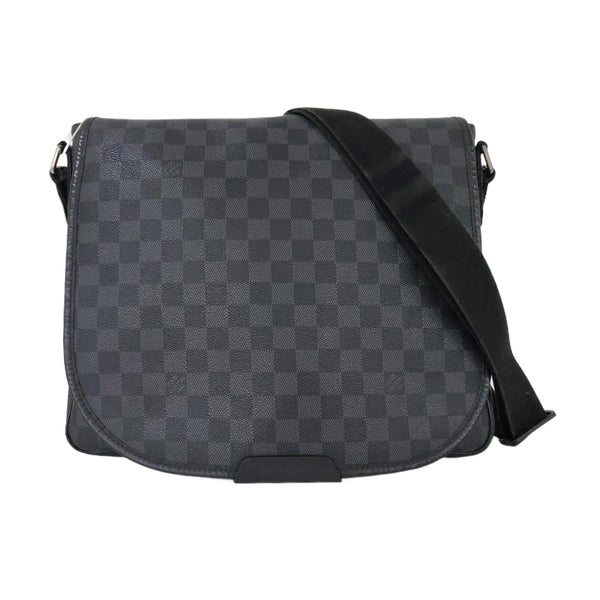 DANIEL Damier Graphite Coated Canvas Gray