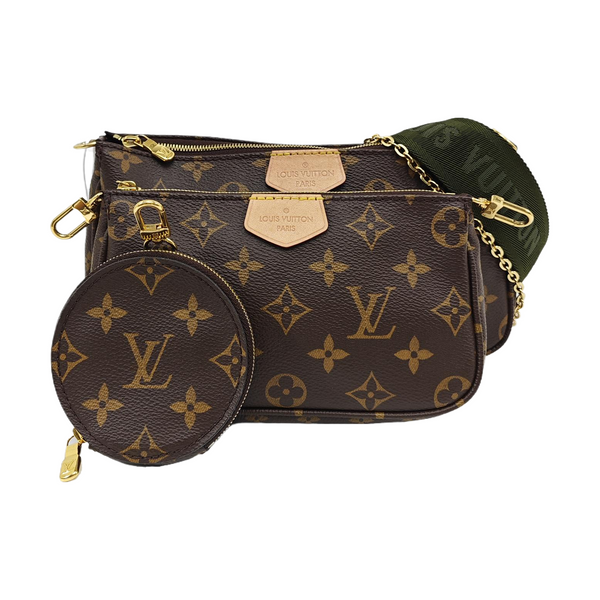 MULTI Monogram Coated Canvas Brown