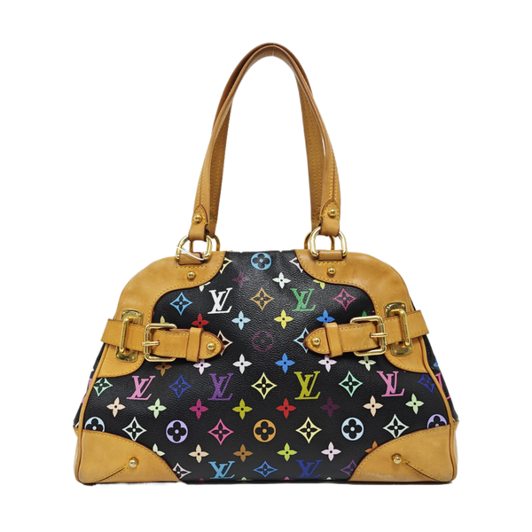 LV × TM CLAUDIA Monogram Coated Canvas Black