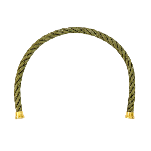 Force 10 Steel Green Bracelet