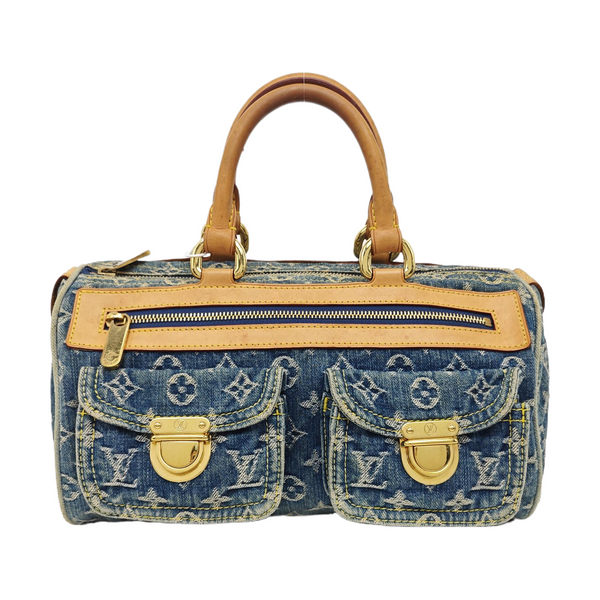 NEO SPEEDY Monogram Denim Blue