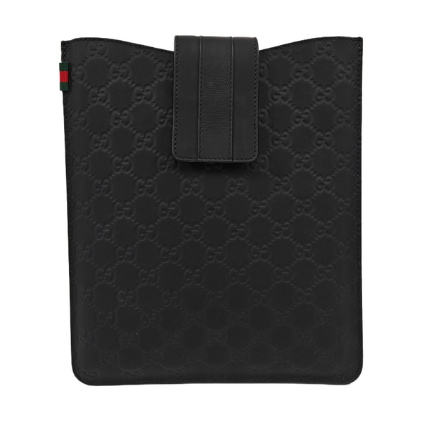 Monogram Calfskin Clutch Black