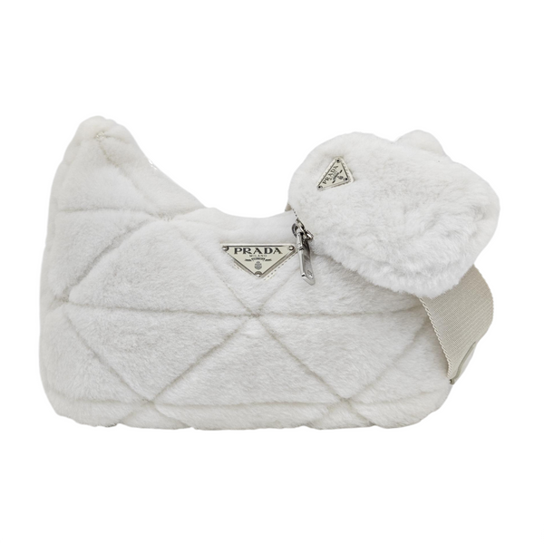 System Quilted Fur White