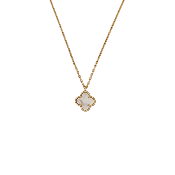 Sweet Alhambra 18k Gold Necklace