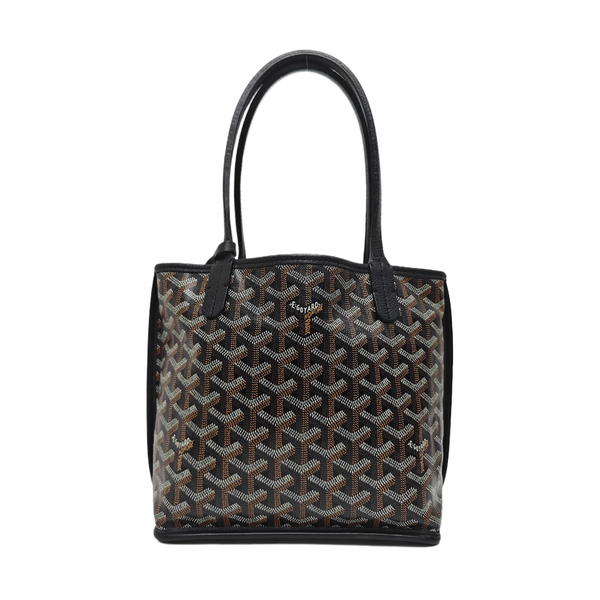 Anjou Mini Coated Canvas Black