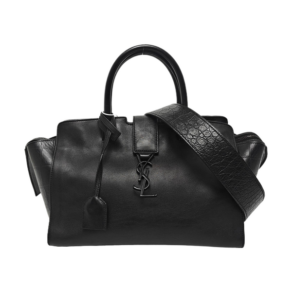DOWNTOWN CABAS Calfskin Black