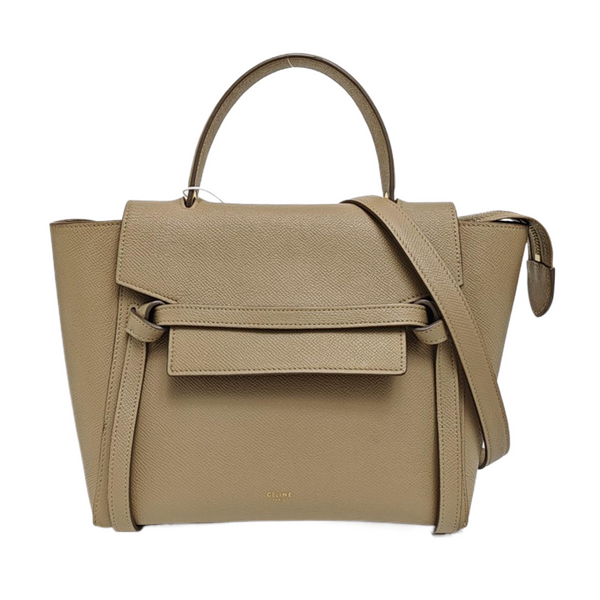 BELT Micro Calfskin Beige