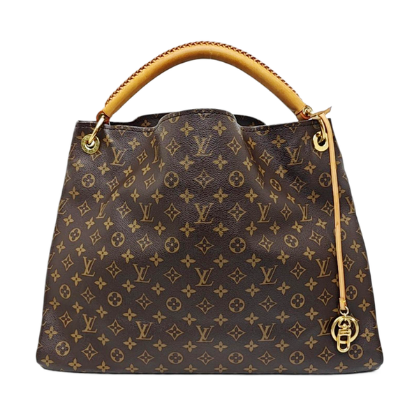 ARTSY GM Monogram Coated Canvas Brown