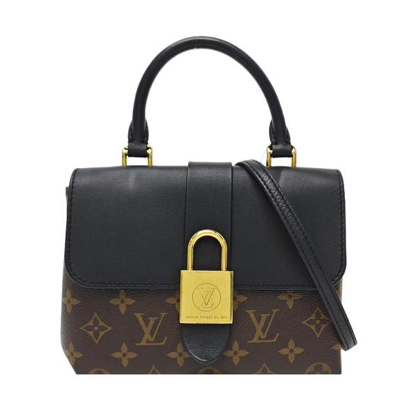 LOCKY BB Monogram Coated Canvas Brown