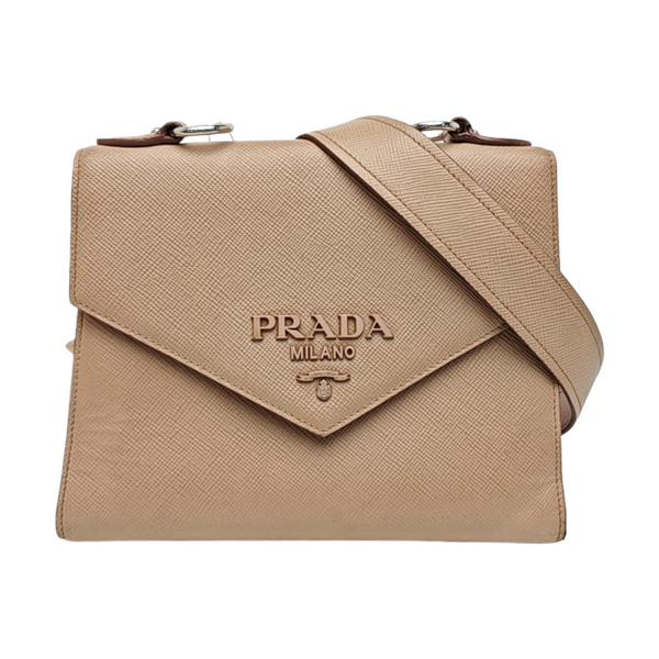 Monochrome Saffiano Calfskin Beige
